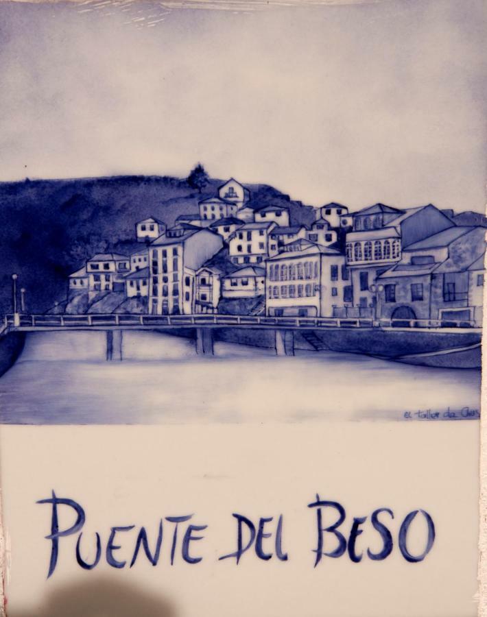 Casa Del Beso Apartment Luarca Luaran gambar